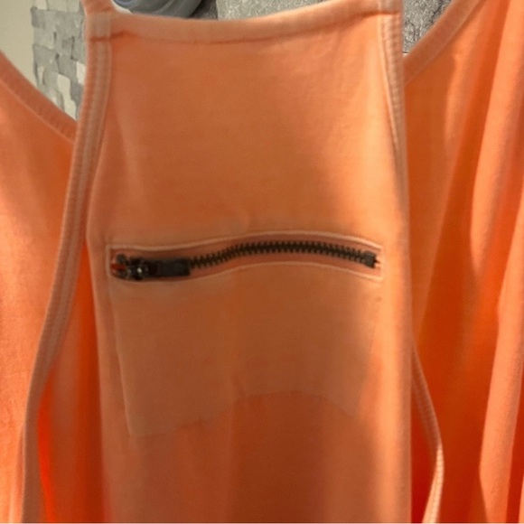 NWT FP Movement Hot-Shot Onesie Vibrant Pastel Peach - Picture 10 of 11